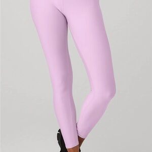 ALO Size S, color Sugarplum, High-Waist Airlift 7/8 leggings, inseam 25”